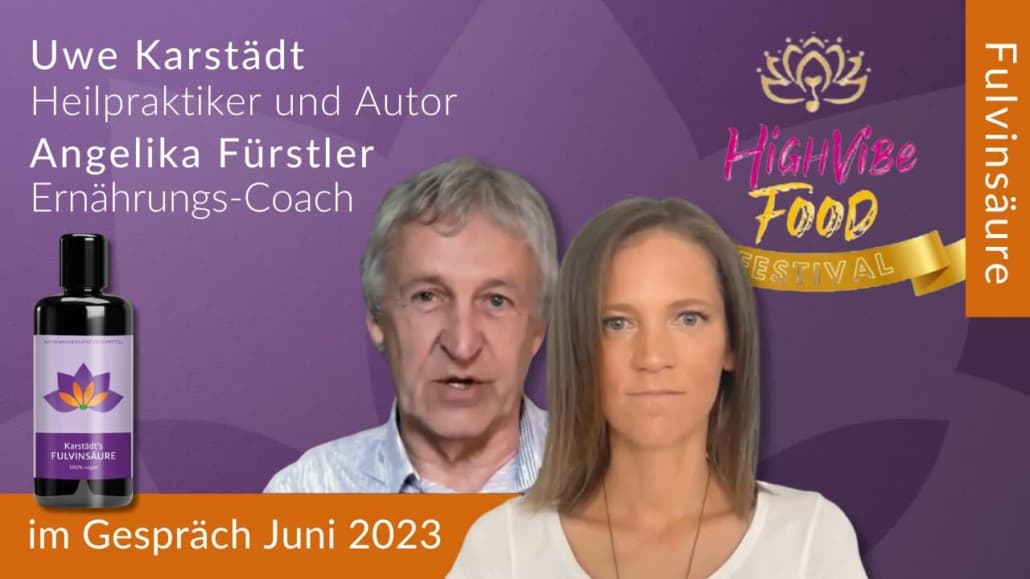 Uwe Karstädt zum Thema "Fulvinsäure" auf dem HighVibe Food Festival 2023