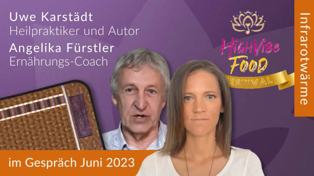 Uwe Karstädt zum Thema "Infrarotwärme" auf dem HighVibe Food Festival 2023